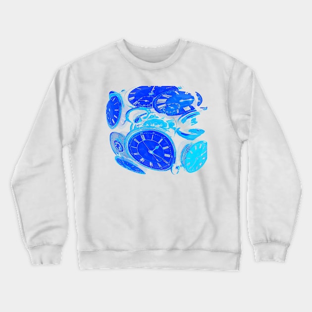 Time Travels Crewneck Sweatshirt by Alchemia